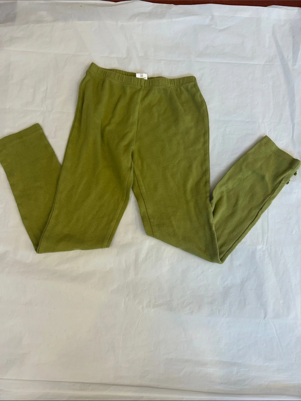 Gymboree Olive-Style Green Fleece Leggings